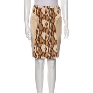 Just Cavalli animal print skirt S